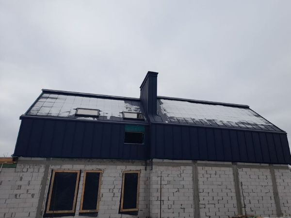 монтаж даху балкона на останньому поверсі