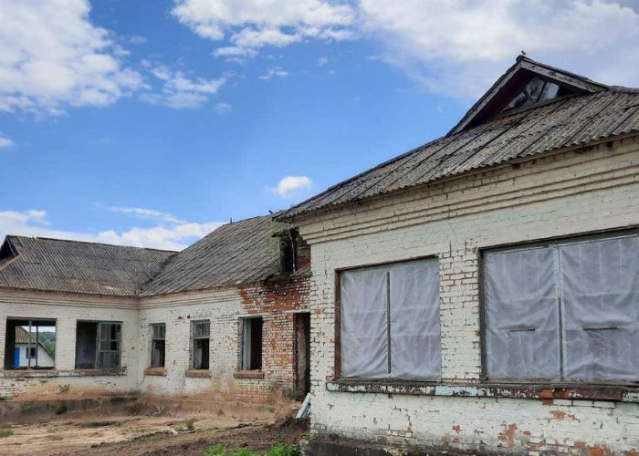 Разбор шиферной крыши